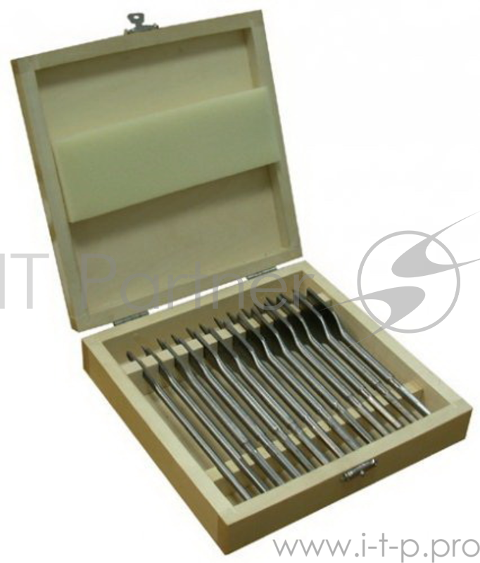 Набор сверл ЭНКОР 19117 по дереву 13шт. 6-25х152 перовое дер кор