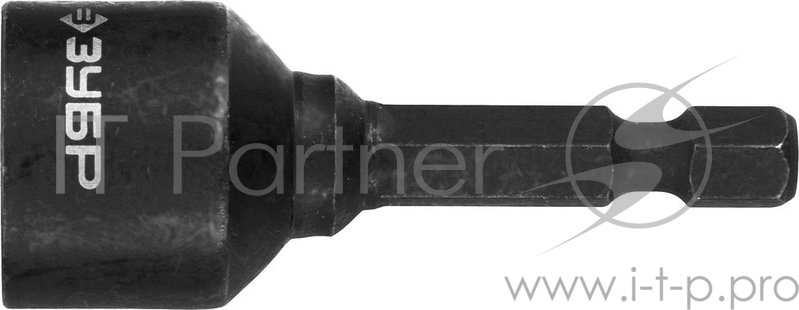 Головка ЗУБР ПРОФИ Нат-драйвер 26375-14 магнитная E 1/4'' L=50мм 14мм 1шт