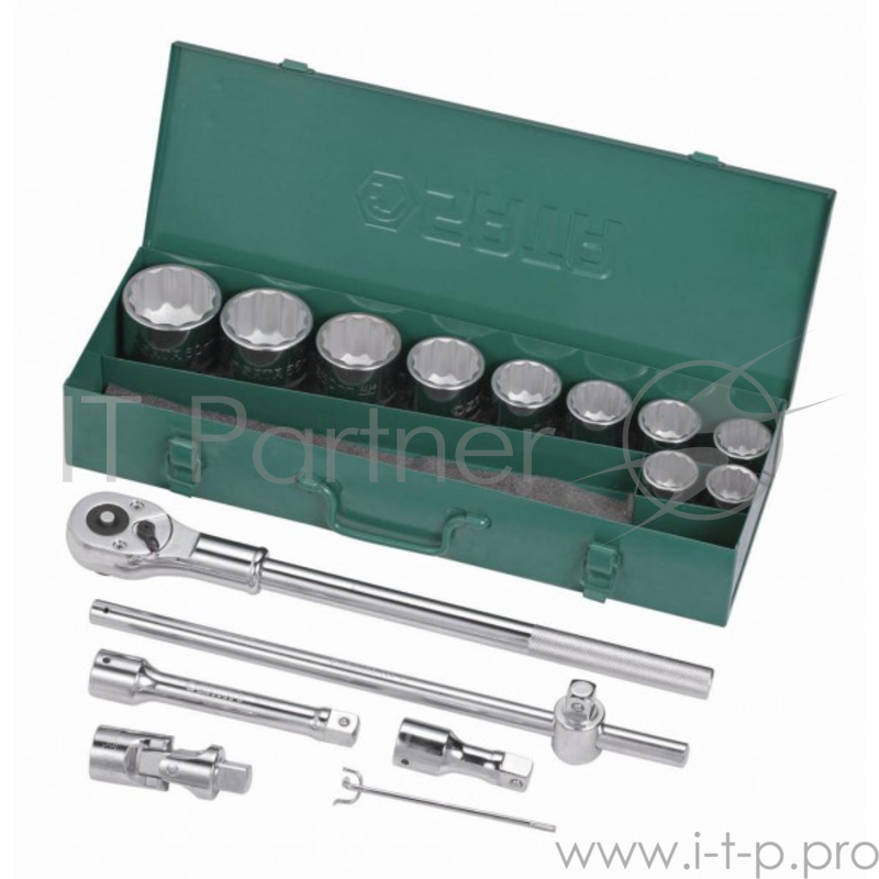 Набор головок SATA 09015 15пр. с принадлеж. metric пласт.кор.