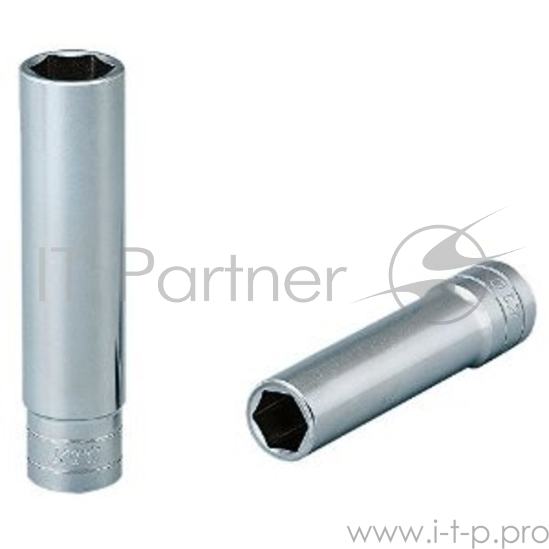 Головка KTC B4L-17 торцевая 6граней глубокая 1/2'' 17мм