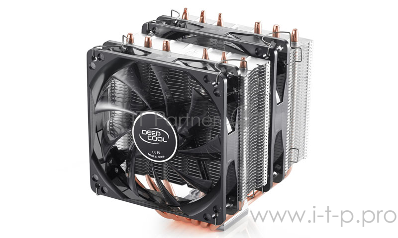 Вентилятор Cooler Deepcool NEPTWIN (V2) Intel 2011/1366/115*/775/FM1/AM3/AM2, TDP 150W, PWM