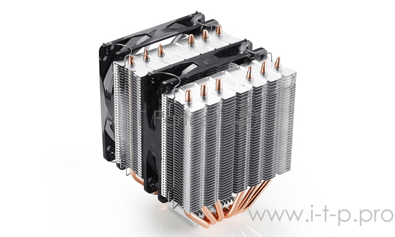 Вентилятор Cooler Deepcool NEPTWIN (V2) Intel 2011/1366/115*/775/FM1/AM3/AM2, TDP 150W, PWM