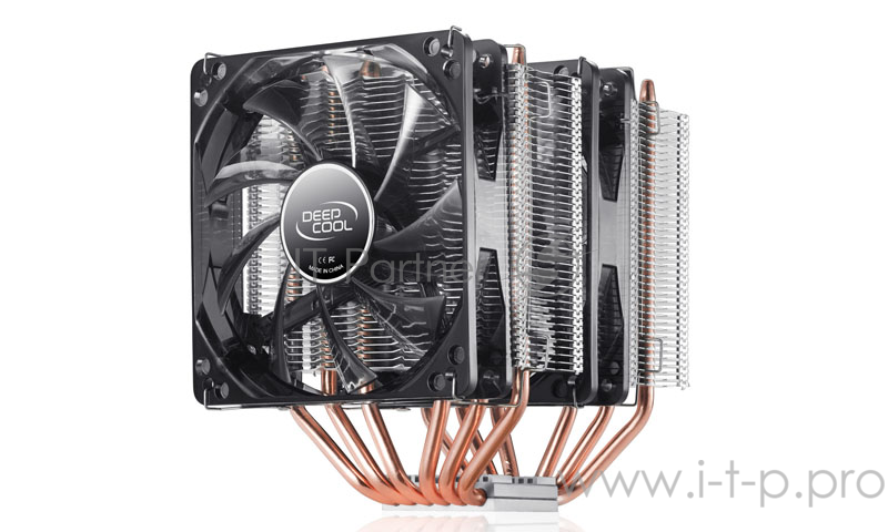 Вентилятор Cooler Deepcool NEPTWIN (V2) Intel 2011/1366/115*/775/FM1/AM3/AM2, TDP 150W, PWM