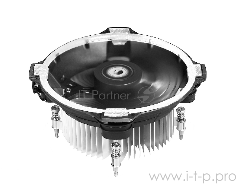 вентилятор Cooler ID-Cooling DK-03 HALO-W LED PWM 100W/PWM/ White LED /Intel 115*