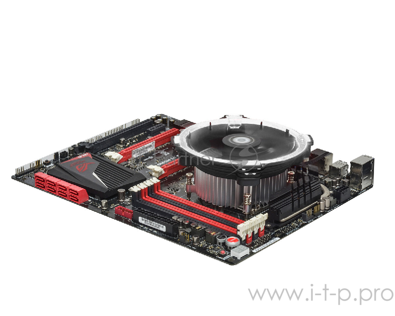 вентилятор Cooler ID-Cooling DK-03 HALO-W LED PWM 100W/PWM/ White LED /Intel 115*