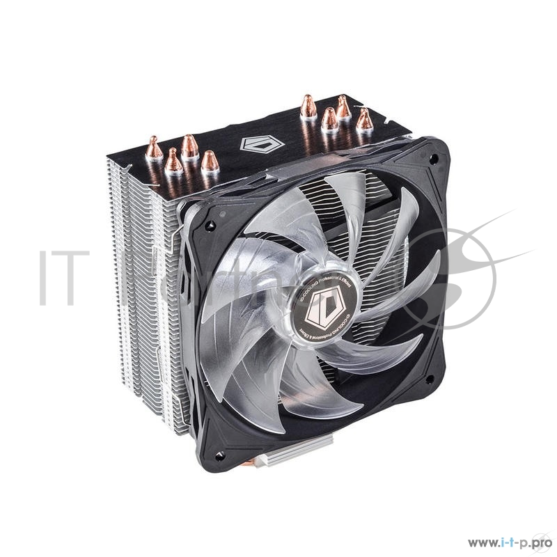 вентилятор Cooler ID-Cooling SE-214L-R 150W/PWM/ Red LED/ all Intel/AMD/Screws