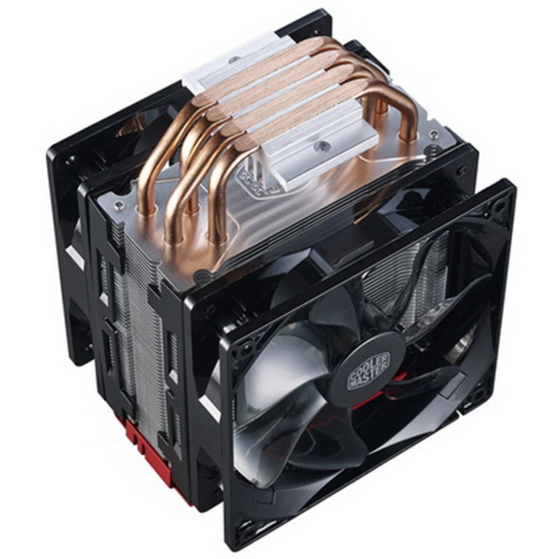 Вентилятор Cooler Master Hyper 212 Turbo Red LED, 600 - 1600 RPM, 150W, Full Socket Support RR-212TR-16PR-R1