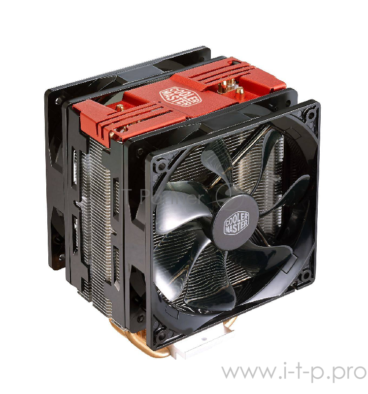 Вентилятор Cooler Master Hyper 212 Turbo Red LED, 600 - 1600 RPM, 150W, Full Socket Support RR-212TR-16PR-R1