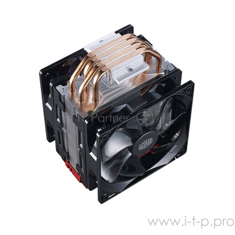 Вентилятор Cooler Master Hyper 212 Turbo Red LED, 600 - 1600 RPM, 150W, Full Socket Support RR-212TR-16PR-R1