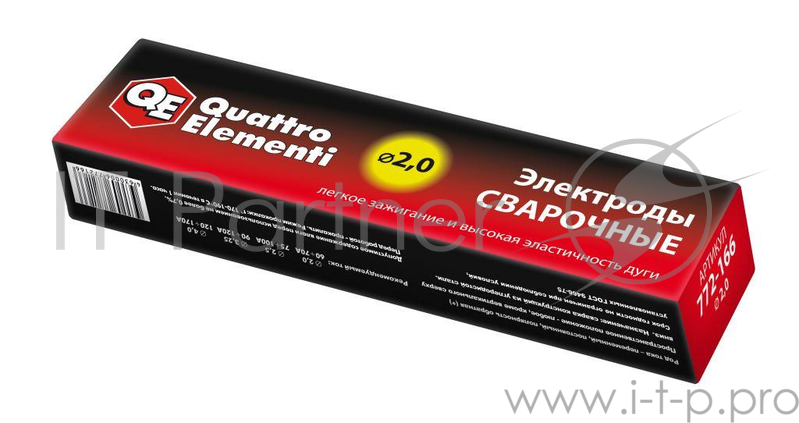 Электроды QUATTRO ELEMENTI 772-166 2.0 X 300мм, 3.0кг