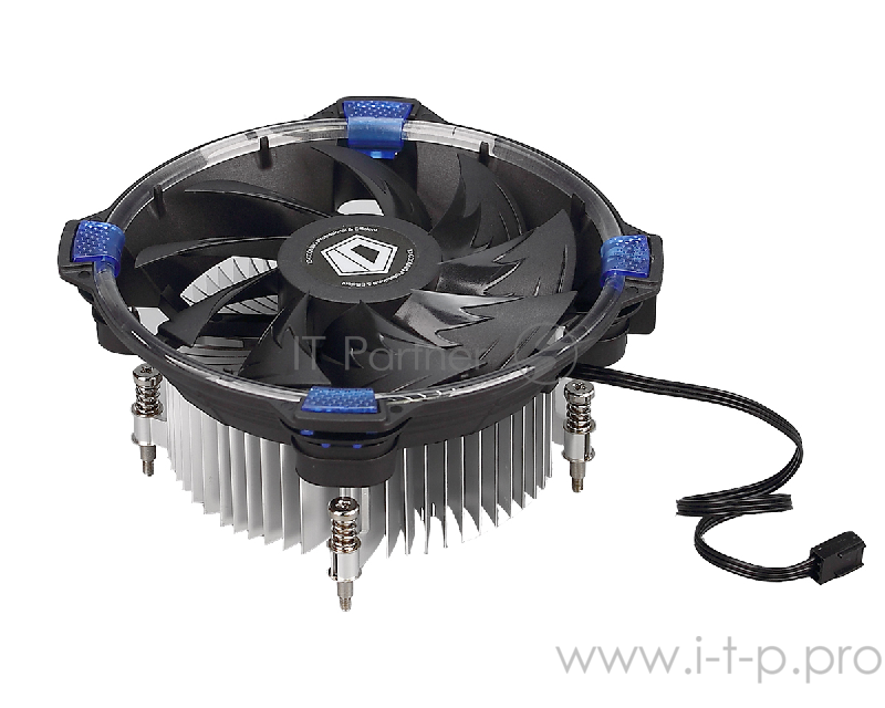 вентилятор Cooler ID-Cooling DK-03 HALO LED 100W/ Blue LED /Intel 775,115*