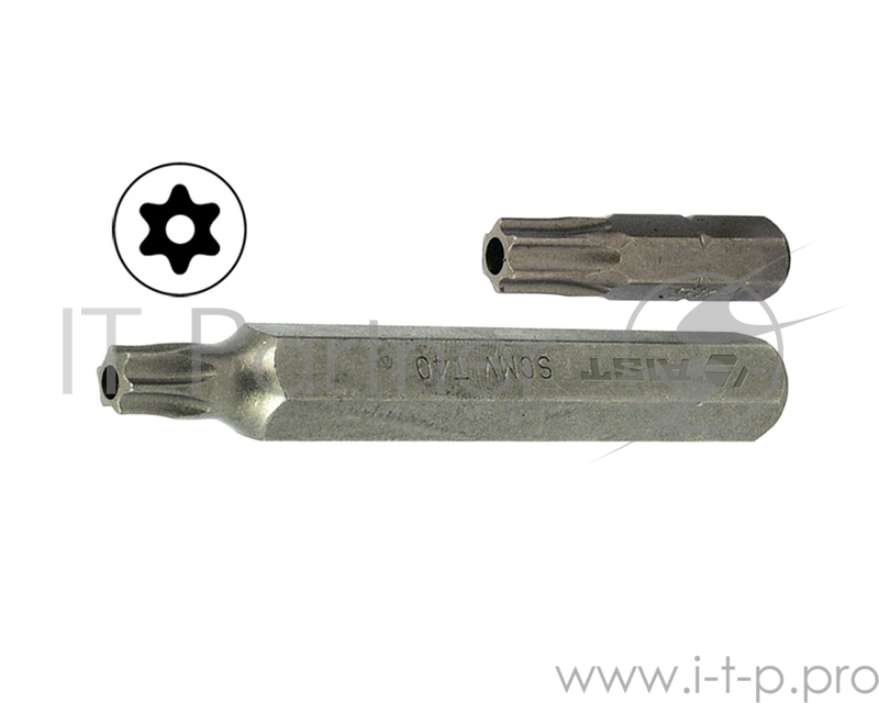 Бита AIST 1323027TT TORX с отверстием под штифт ТT27 10мм L=30мм S2, 1 шт