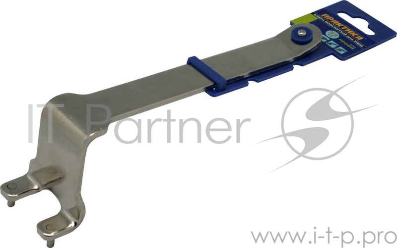 Ключ для планшайб ПРАКТИКА 777-055 35мм, для УШМ, изогнутый