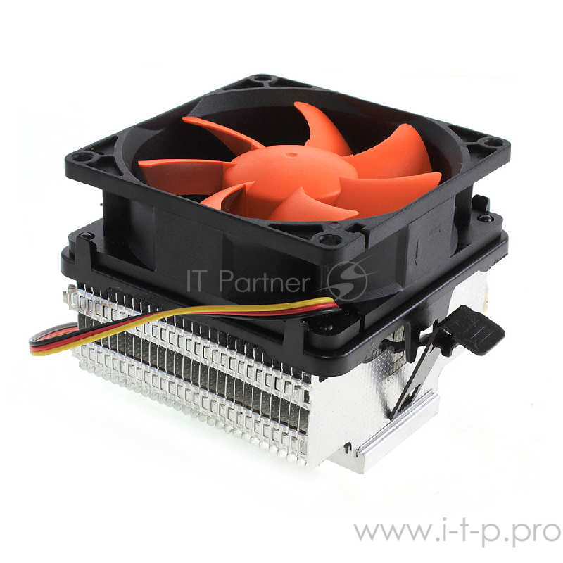 вентилятор CROWN Кулер для процессора CM-82 (Для Intel и AMD,TDP до 80 Ватт ,Гидродинамический подшипник, Размер: 120*84*72 мм)