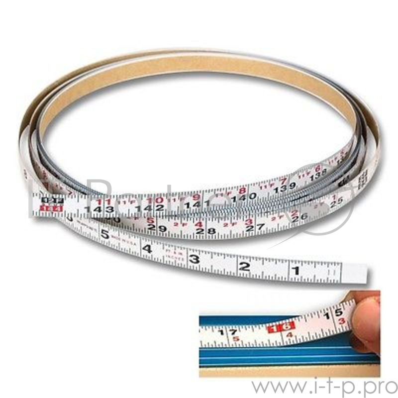 Линейка KREG KMS7729 самоклеющаяся длиной 3.5 метра с метрической шкалой слева-направо