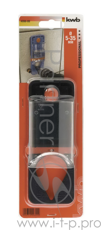 Кондуктор для коронок KWB 4998-00 водная система к пильным коронкам 5-35mm
