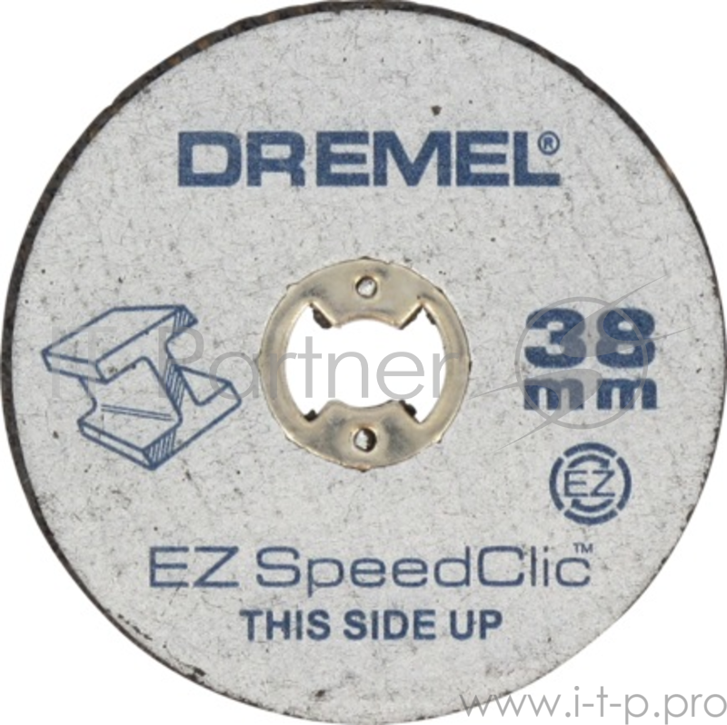 Круг отрезной DREMEL SC456B SPEED CLIC 38мм, 12шт.