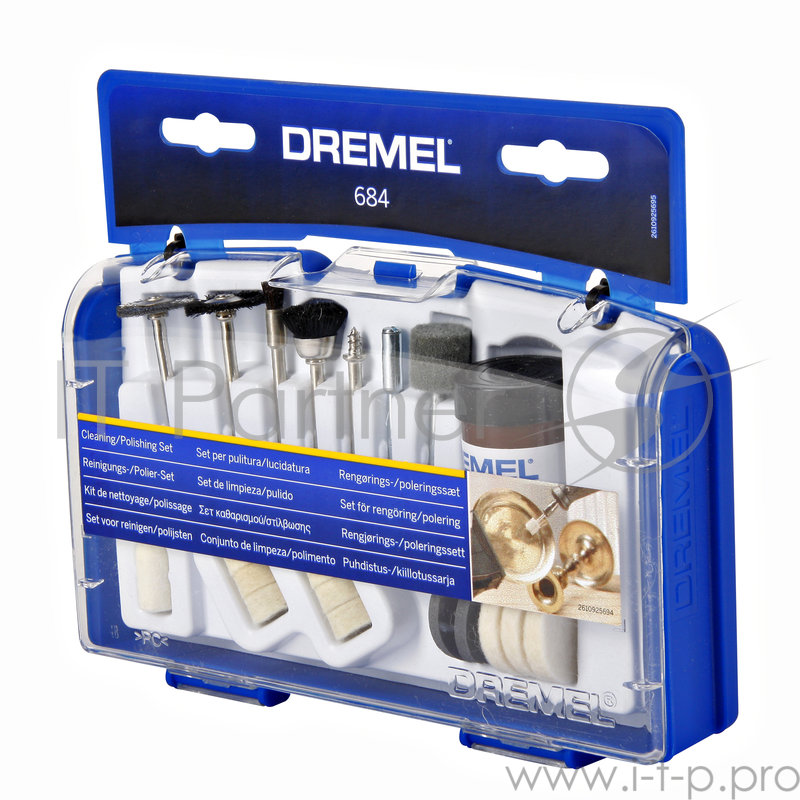 Набор насадок DREMEL 684 для чистки и полировки