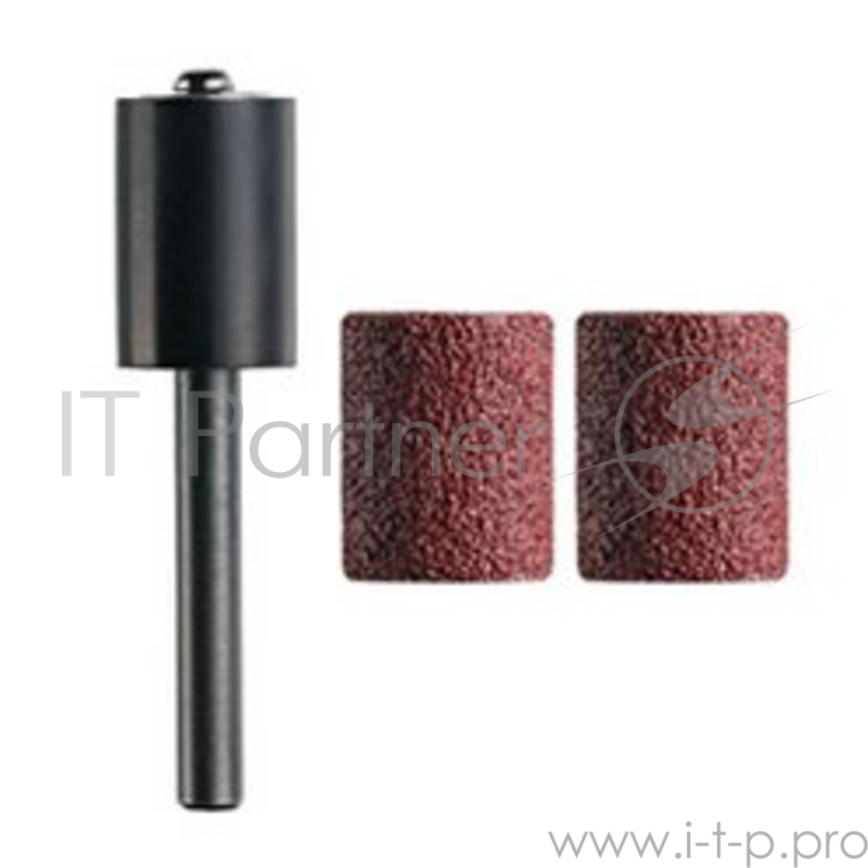 Насадка DREMEL TR407 шлифовальная, 13мм хв.4.8мм для TRIO + две трубки P60