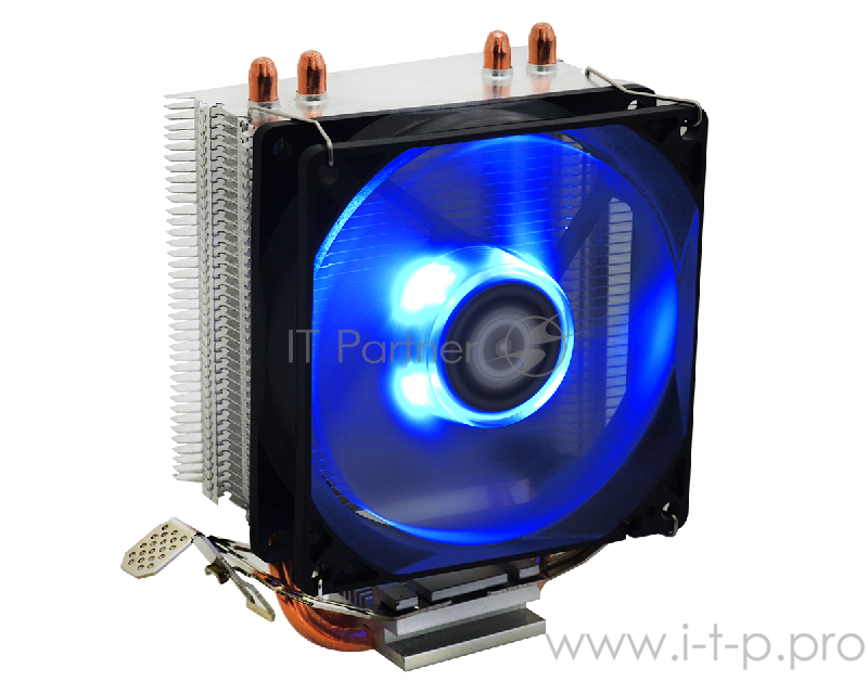 вентилятор Cooler ID-Cooling SE-902X 100W/PWM/ Blue LED/ Intel 775,115*/AMD