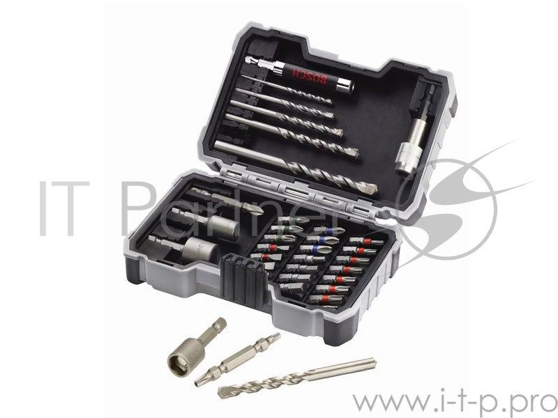 Набор бит и сверл BOSCH PRO-Mix Бетон (2.607.017.326) 35пр., сверла, биты и головки