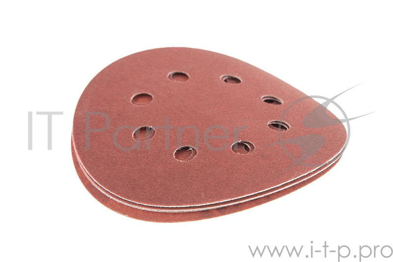 Шлиф. круг самосцепл. Hammer Flex 214-009 Д125мм 8отв. Р 240, набор 5 шт