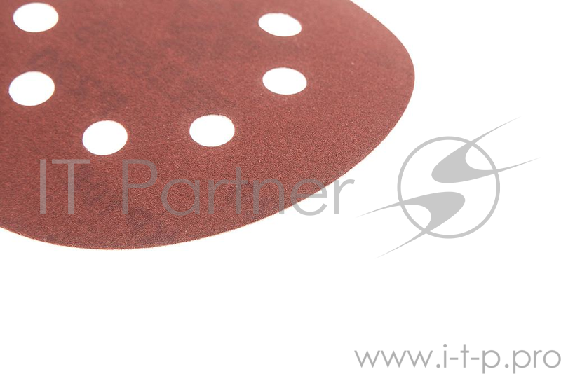 Шлиф. круг самосцепл. Hammer Flex 214-008 Д125мм 8отв. Р 220, набор 5 шт