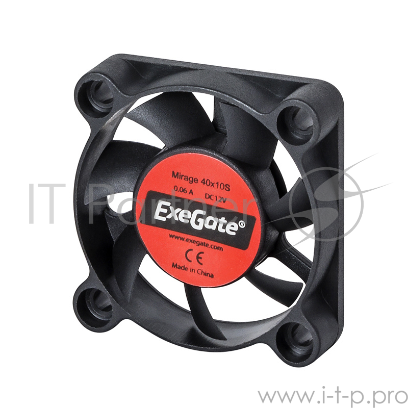 Вентиляторы Exegate EX166186RUS Вентилятор для видеокарты Exegate 4010M12S/Mirage 40x10S для видеокарт, 5000 об./мин., 3pin