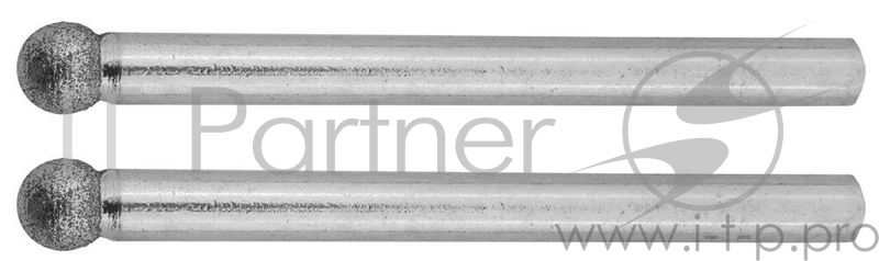 Набор шарошек ЗУБР 35922 алмазные d4.0x3.2мм длина38мм 2шт.