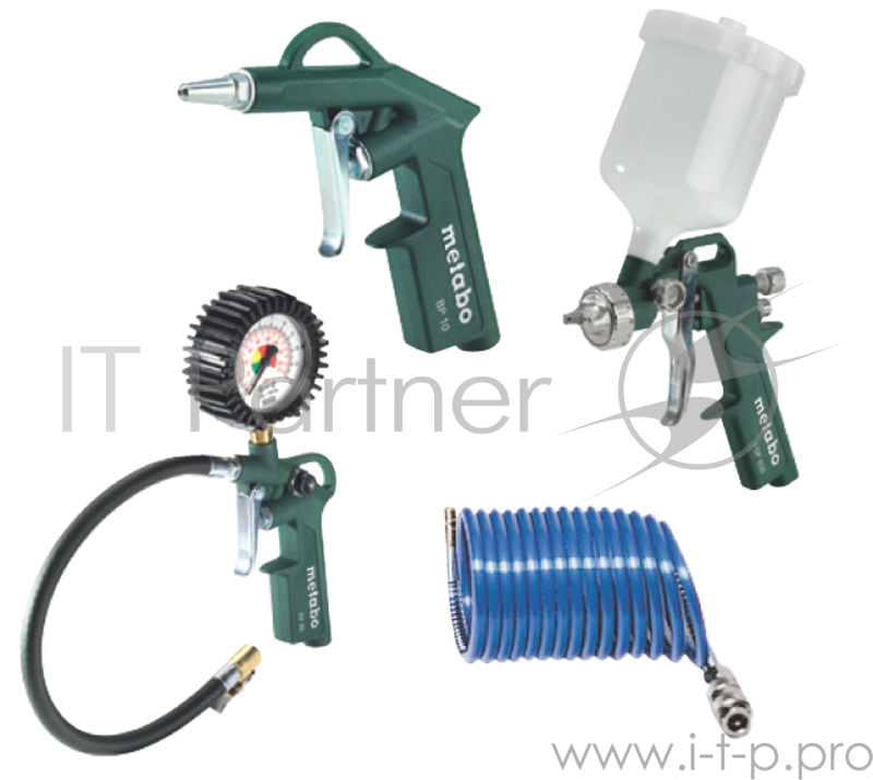 Набор для компрессора METABO LPZ 4 Set (601585000) 3 инстр+шланг