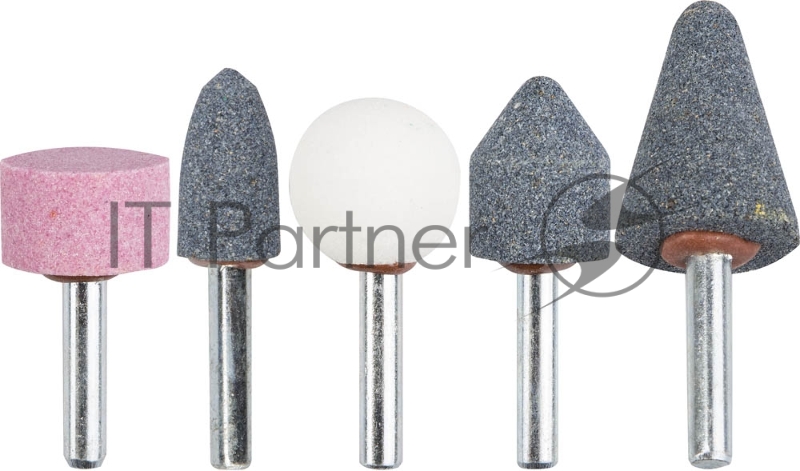 Набор STAYER MASTER 2990-H5 : шарошки-насадки абразивные для дрели 5шт.