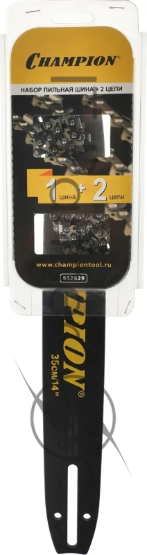 Набор CHAMPION 952929 шина 14-рм-52 зв. + 2 цепи 140sdea041