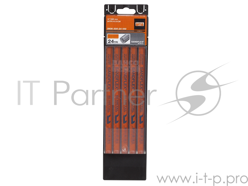 Полотно ножовочное BAHCO 3906-300-24-100 300мм 24'' 10шт.