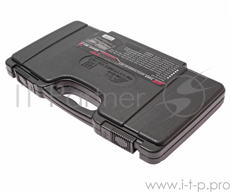 Набор бит JTC 3965 TORX, HEX, SPLINE с адаптерами 3/8'' & 1/2'' в кейсе 40пр.