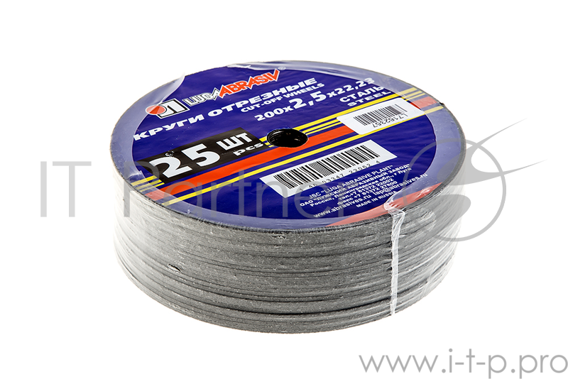 Круг отрезной 200 Х 2,5 Х 22 А30 металл