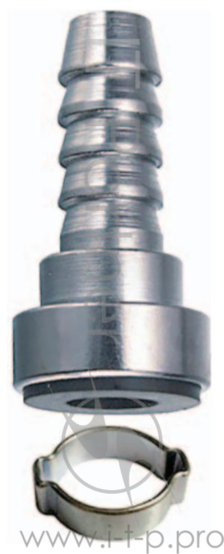 Переходник FUBAG 180401 байонет на елочку 8мм с обжимным кольцом 8x13мм