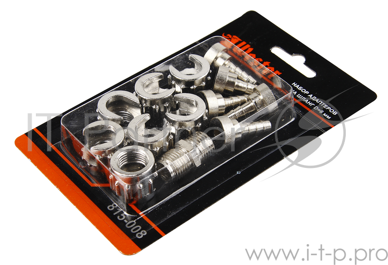 Адаптеры WESTER 815-008 набор 13 шт. на шланг d=6мм