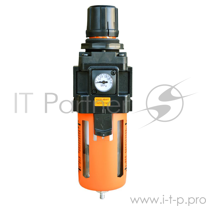 Фильтр WIEDERKRAFT WDK-7740 масловлагоотделитель с регулятором и манометром 3000л/мин