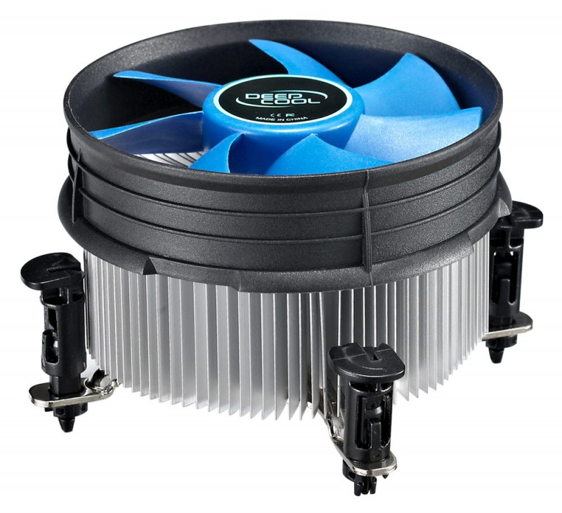Вентилятор Cooler Deepcool THETA 16 PWM {Soc-1150/1155/1156, 4pin, 18-26dB, Al+Cu, 95W, 401g, клипсы}