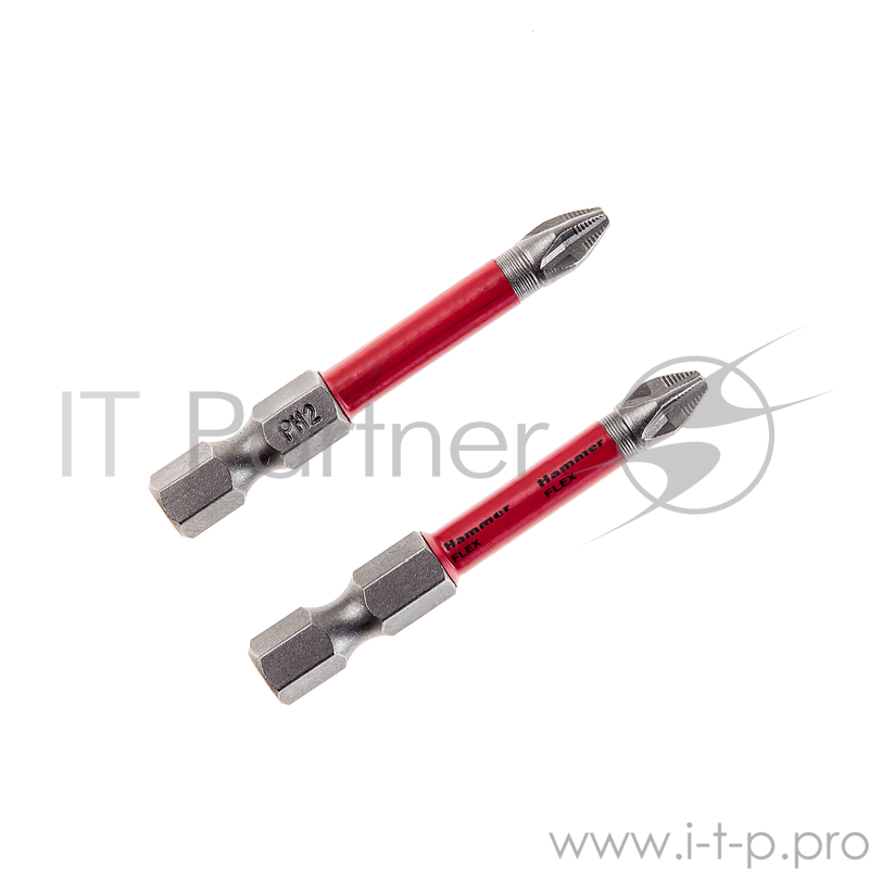 Бита Hammer Flex 203-152 торсионная PH-2 50мм (2шт.)