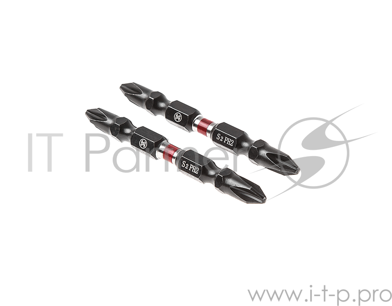Бита Hammer Flex 203-176 PH-2*PH-2 двусторонняя 65мм, 2шт.