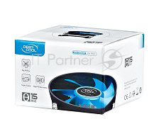 Вентилятор Cooler Deepcool THETA 15 {Soc-1150/1155/1156, 3pin, 28dB, Al, 82W, 290g, screw, low-profile}