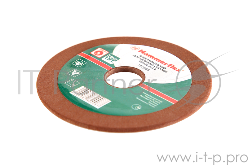 Диск заточный абразивный 105 х 22.2 х 3.2 Hammer Flex 232-008 для заточки цепей для SPL105, SPL150