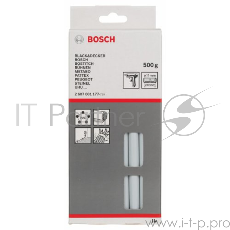 Стержень BOSCH 2607001177 серый