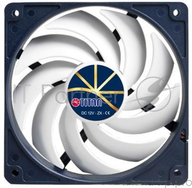 Вентилятор Case fan Titan 120x120x25mm Extreme PWM (TFD-12025H12ZP/KE(RB))