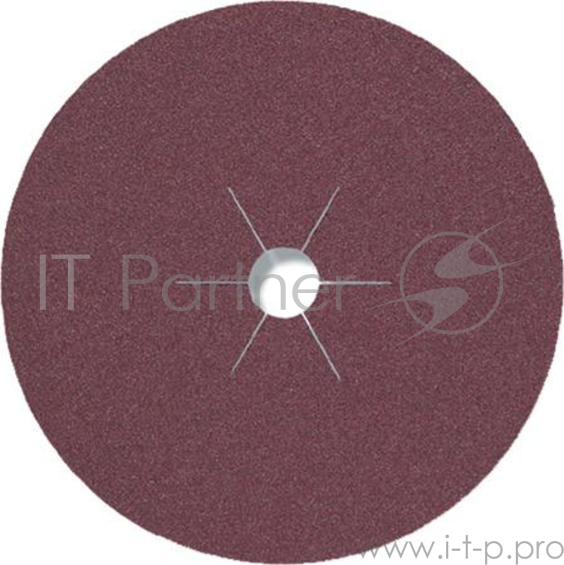 Круг шлиф. фибр. KLINGSPOR CS 561 125 P100 (11017) металл, древесина, отв.-звездочка