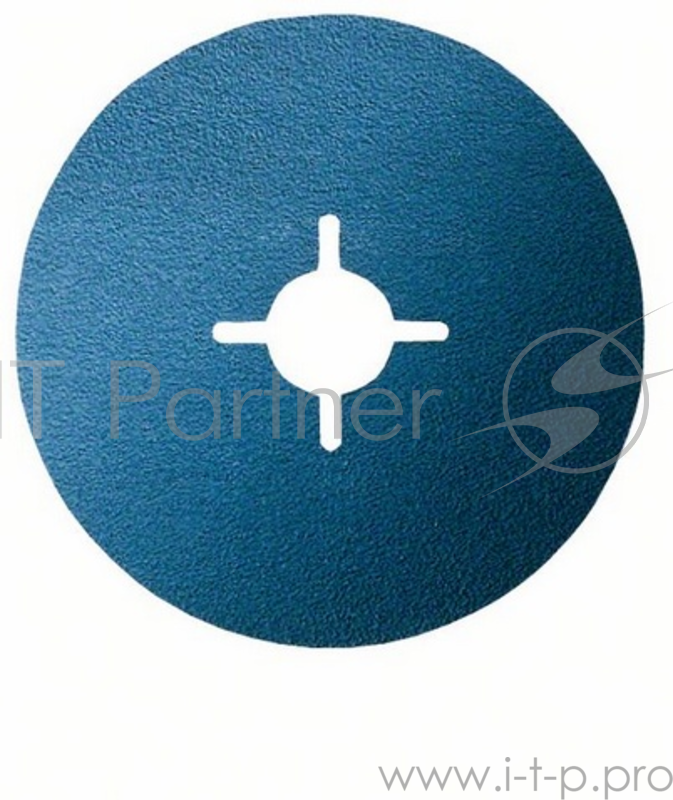 Круг фибровый BOSCH 2 608 606 733 для шлифмашин, 125мм, 1 отв., 60Р,1шт