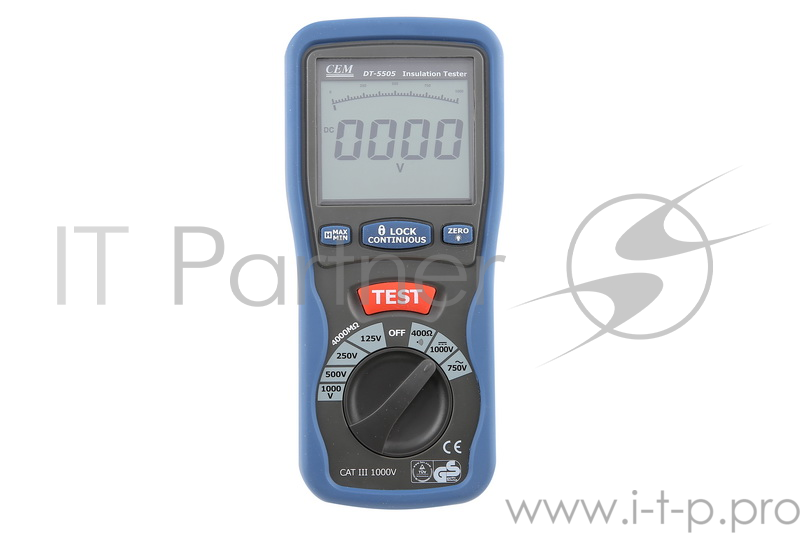 Тестер изоляции CEM DT-5505 цифровой