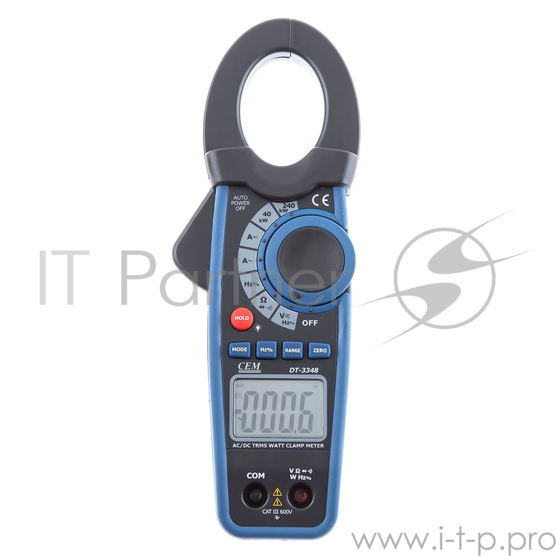 Клещи CEM DT-3348 электроизмерительные ваттметр