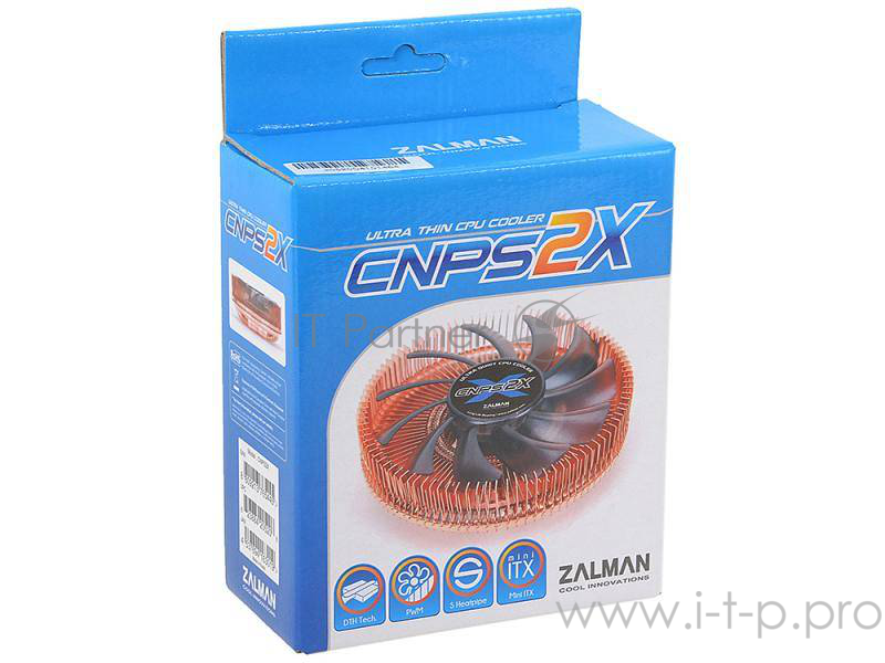 Вентилятор Cooler ZALMAN CNPS2X for 775/1155/1156/1150/AM2 / АМ2+ / АМ3 / AM3+/ FM1/FM2